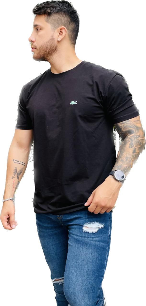 PACK X3 CAMISETA LACOSTE TELA FRIA